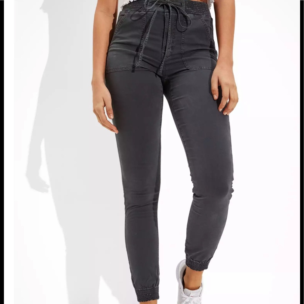 American Eagle jeans size 10 jeggings black